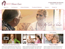 Tablet Screenshot of iowahomecare.com